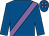 Royal blue, mauve sash and spots on cap (Mrs Nikki Evans)