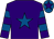 Purple, royal blue star, hooped sleeves, royal blue cap, purple star (Cbws & Partner)