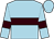 Light blue, brown hoop and armlets (Mr & Mrs T O'donohoe)