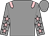 Grey, pink epaulets, grey sleeves, pink stars (The Real Quiz)