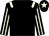 Black, beige epaulets, striped sleeves and star on cap (Mr J Ryan)