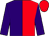PURPLE and RED (halved), PURPLE sleeves, RED cap (Mia Racing)
