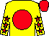 Yellow, red disc, yellow sleeves, red stars, red cap (Reality Partnerships Xvi)