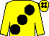Yellow, large black spots and spots on cap (Sheikh Mohammed Obaid Al Maktoum)