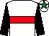 White, red hoop, black sleeves, white cap, emerald green star (Newbridge or Nowhere Syndicate)