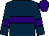 Dark blue, purple hoop, purple armlet, purple cap (N W T Dalzell)