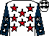 White, red stars, dark blue sleeves, white stars, white cap, dark blue stars (Back For More ATB Partnership)