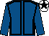 Royal blue, black seams, royal blue sleeves, white cap, black star (Esteem Racing Club)