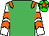 EmGreen,orange epaulettes,white sleeves,orange chevrons,green cap,orange star (James P O'Sullivan)