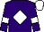 Purple, white diamond, armlets and cap (Mr C J Murfitt)