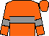 Orange, grey hoop and armlets (Evans Sneath Enterprises Ltd)