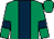 Emerald green, dark blue stripe and armlets (Mr M Ng)