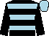 Black, light blue hoops, black sleeves, light blue cap (Taylor Anderson Racing)
