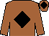 Terracotta, black diamond on body and cap (Lady E Mays Smith & Partners)