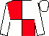 Red and white (quartered), white sleeves and cap (Mr F A Clegg)