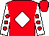 Red, white diamond, white sleeves, red spots (First Of Many)