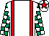 White, red braces, emerald green and white check sleeves, white cap, red star (James & Jean Potter Ltd)