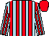 Light blue and red stripes, red cap (Mr G F Chesneaux & Mr Nick Littmoden)