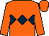 Orange, dark blue triple diamond (Mr Robert Aplin)