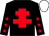 Black, red cross of lorraine, red stars on sleeves, white cap (Dr J Syndicate)