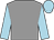 Grey, light blue sleeves and cap (Mr Richard Hughes)