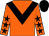 Orange, black chevron, orange sleeves, black stars and cap (John Birtles, Gary Ellis , Gary Smith)