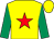 YELLOW, RED star, EMERALD GREEN sleeves (Cragg Wood Racing)