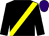 Black, yellow sash, purple cap (D Rohan)