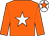 Orange, white star, white cap, orange star (John Patrick Halton)