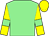 Light green, yellow sleeves, light green armlets, yellow cap (Cdm Developments (north West) Ltd & Pt)