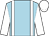 LIGHT BLUE, WHITE braces, sleeves and cap (Tim & Miranda Johnson)