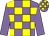 Mauve and yellow check, mauve sleeves (Book 3 Partnership)