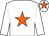 White, orange star and star on cap (The Magic Horse Syndicate)