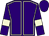 Purple, beige seams and armlets (Raw, Reeve & Wollaston)