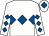 White, royal blue triple diamond, royal blue diamonds on sleeves, royal blue diamond on cap (Back Road Syndicate)
