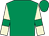 Emerald green, beige sleeves, emerald green armlets (Mr L Dickinson)