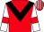 Red, black chevron, white sleeves, red armlets, red and white striped cap (Mr H E Peachey & Mr M J Snowdon)