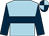 Light blue, dark blue hoop and sleeves, dark blue and light blue quartered cap (Smith/Magniers/Shanahan/Carthy)