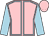 Pink, light blue seams, light blue sleeves, pink cap (Brendan Duke & Friends Syndicate)