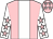 Pink, white stripe, white sleeves, pink stars, pink cap, white stars (Brett McEntyre)