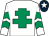 White, emerald green cross of lorraine, emerald green chevrons on sleeves, dark blue cap, white star (Laurence O'Kane & Ms Melanie Marnane)
