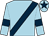 Light blue, dark blue sash, dark blue armlet, dark blue star on cap (Yasushi Kubota)