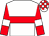 White, red hoop and sleeves, white armbands, checked cap (Mr N J W Deetlefs)