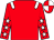 Red, white epaulets, red sleeves, white stars, quartered cap (Mrs Lucille Bone)