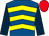 ROYAL BLUE, YELLOW chevrons, DARK BLUE sleeves, RED cap (Mr R Michael Smith)