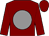 Maroon, grey disc, maroon sleeves, maroon cap (Tonya Orth)