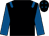 Black, royal blue epaulets, sleeves and stars on cap (Money For Jam Syndicate)