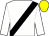 White, black sash, yellow cap (Mr L J Strangman)