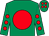 Emerald green, red disc, red spots on sleeves, emerald green cap, red spots (James O'Doherty)