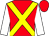 Red, yellow cross belts, white sleeves (Mr J C Haynes)